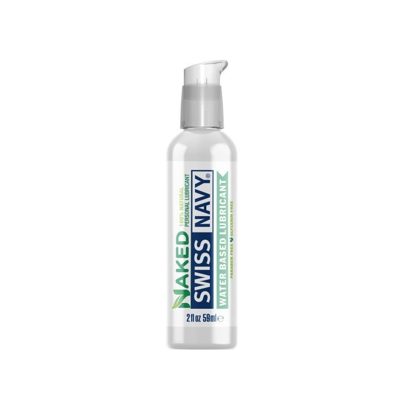 Swiss Navy All Natural Water Based Glide 8oz/237ml - Silk and Sin