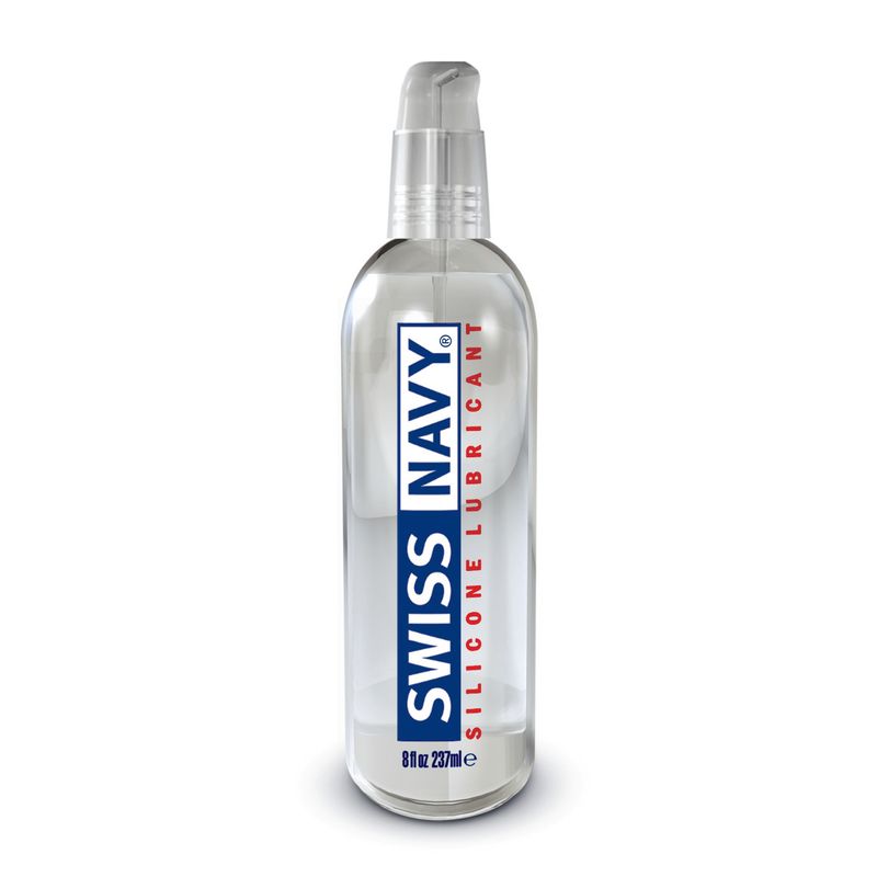 Swiss Navy Silicone Lubricant 8oz/237ml - silkandsin