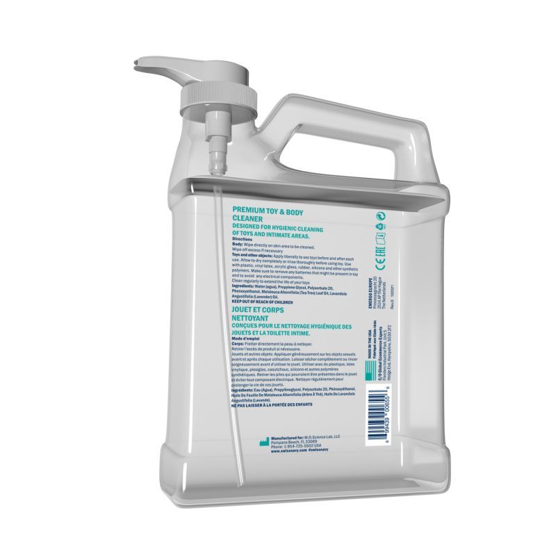 Swiss Navy Toy and Body Cleaner 1 Gal/3.8L - Silk and Sin