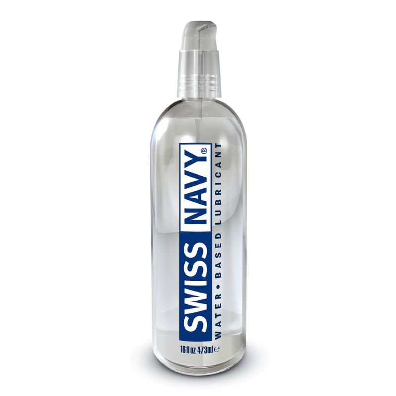 Swiss Navy Water Based Lubricant 16oz/473ml - silkandsin