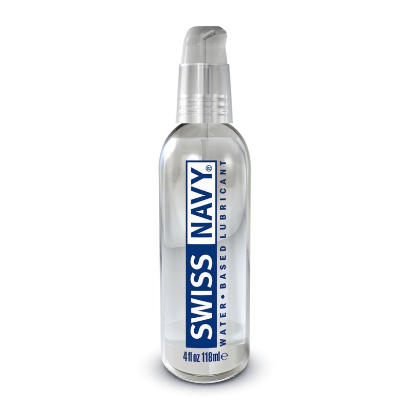 Swiss Navy Water Based Lubricant 4oz/118ml - silkandsin