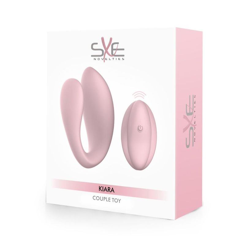 SXE Kiara Dual Motor Couples Massager - Silk and Sin