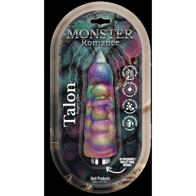 Talon Silicone USB Bullet Vibrator - Silk and Sin