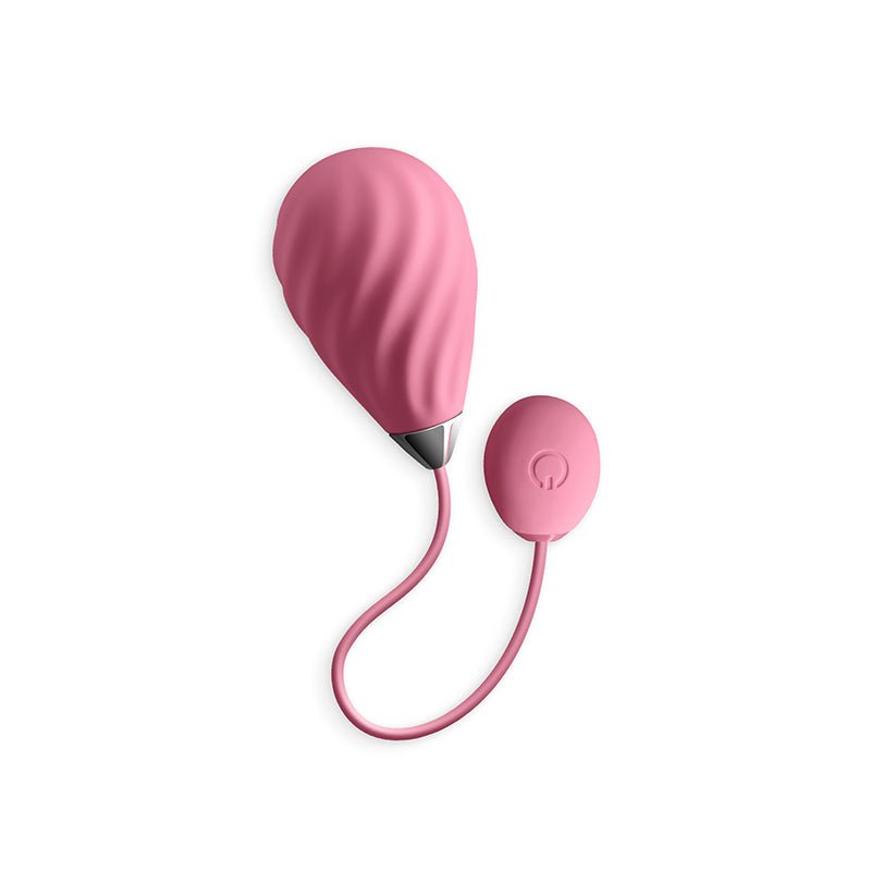Techno - Kandi - Pink USB Rechargeable Vibrating Egg with App Control - Silk and Sin