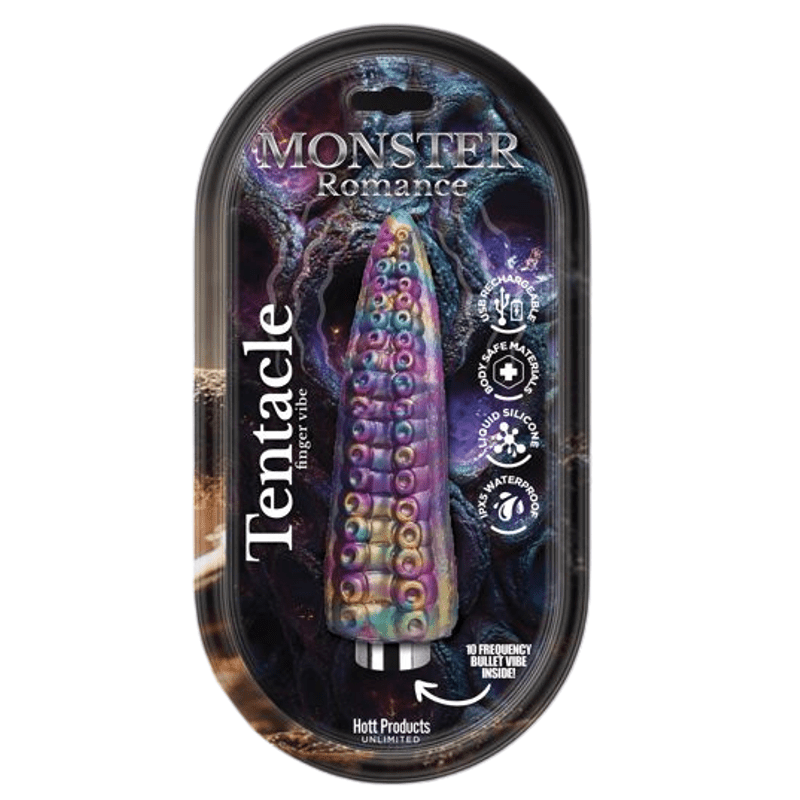 Tentacle Silicone USB Bullet Vibrator - Silk and Sin