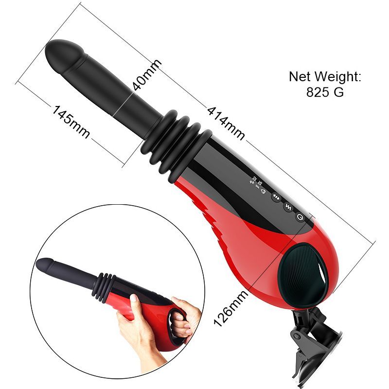 Thrusting Vibrating Fuck Machine - Silk and Sin