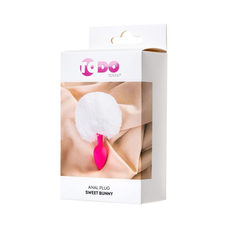 ToDo Sweet Bunny Anal Plug White - Silk and Sin