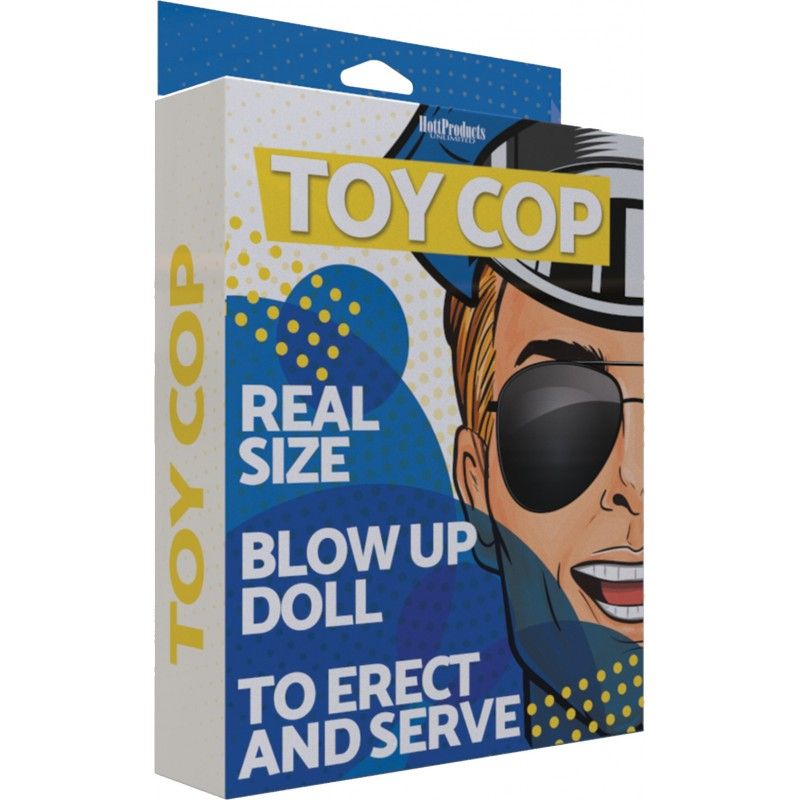 Top Cop Inflatable Doll - Silk and Sin