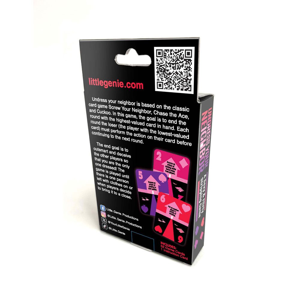 Undress Your Neighbour - Sexy Card Game - Silk and Sin