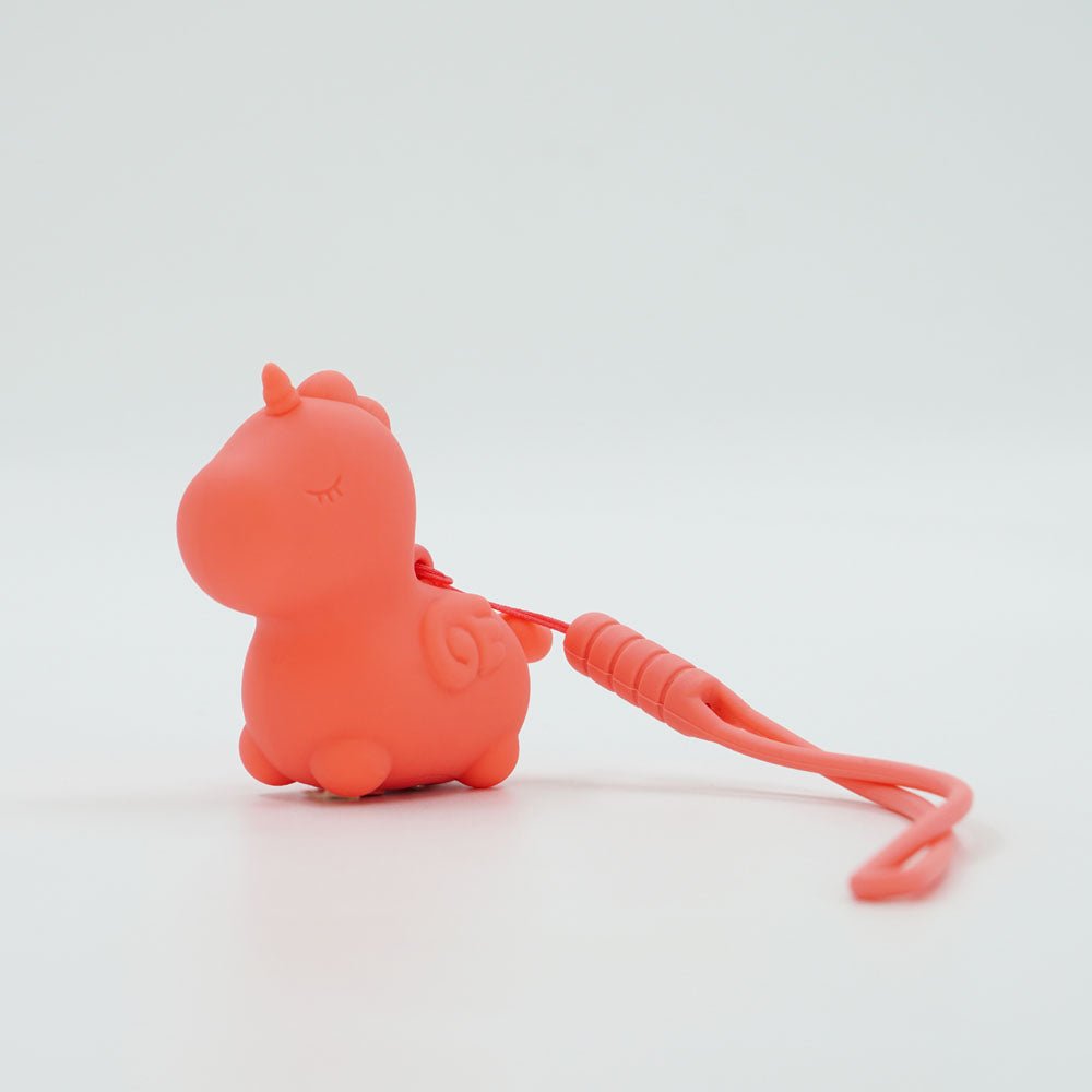 Unihorn Mini - Peachy Pony - Peach USB Rechargeable Stimulator - silkandsin