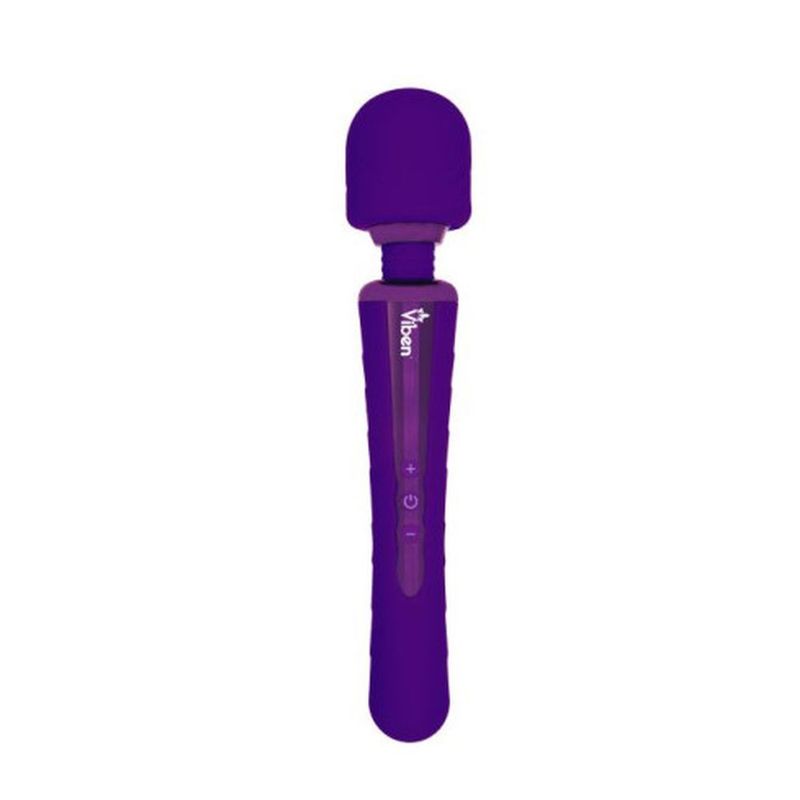 Viben Obsession Rechargeable Wand Massager Violet - Silk and Sin