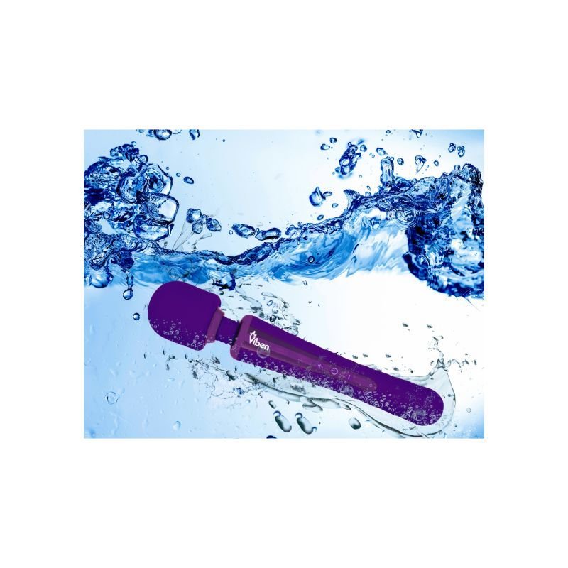 Viben Obsession Rechargeable Wand Massager Violet - Silk and Sin