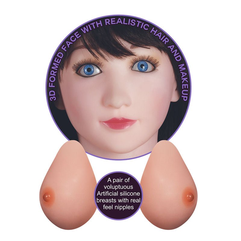 Victoria Horny Boobie Doll - Inflatable Love Doll - Silk and Sin