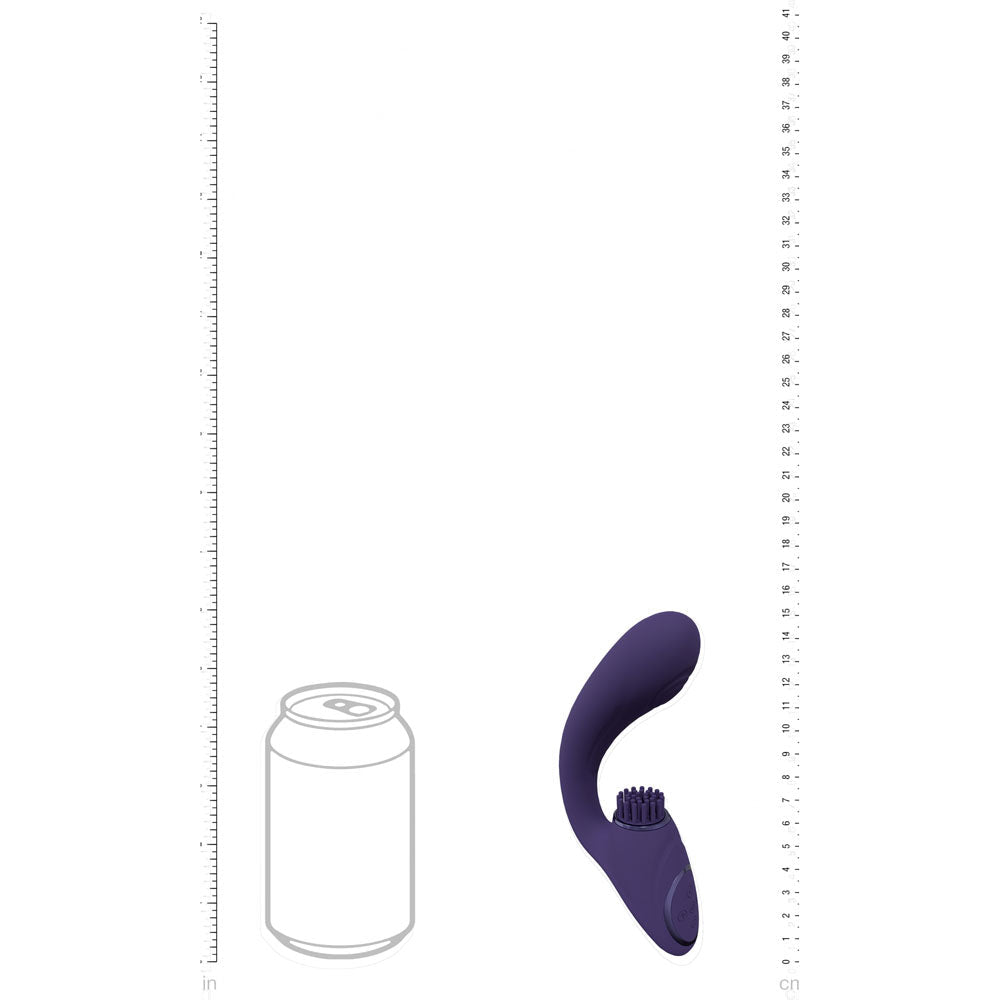 VIVE Gen - Purple - Purple USB Rechargeable Triple Motor Vibrator - silkandsin