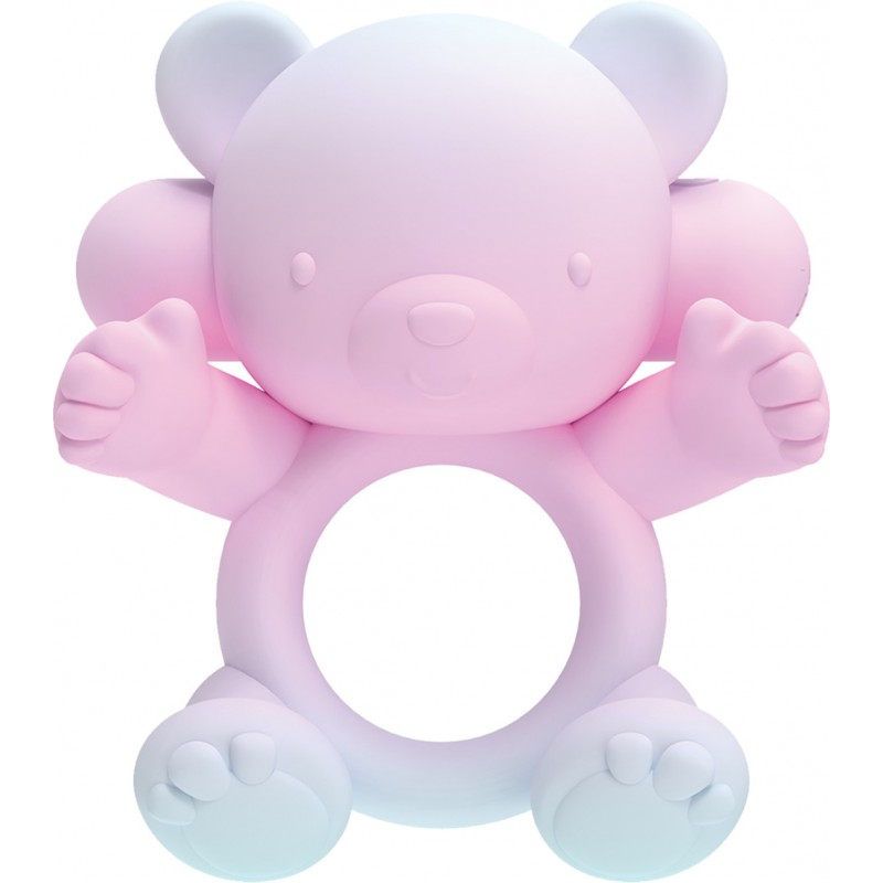 Wet Dreams Ultra 20 Mode USB Silicone Bear Hug Cock Ring - Silk and Sin