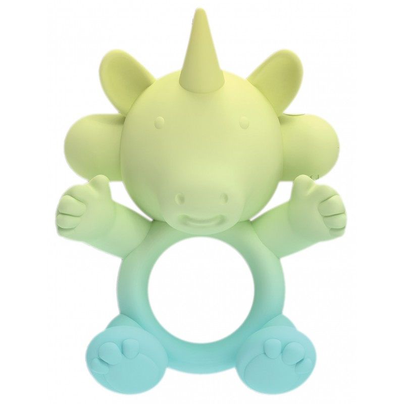 Wet Dreams Ultra 20 Mode USB Silicone UniHorn Cock Ring - Silk and Sin
