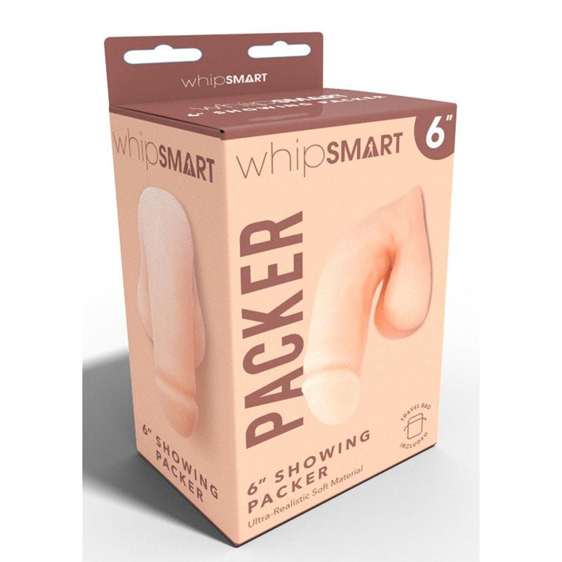 WhipSmart 6'' Showing Packer - Flesh 15.2 cm Packer - silkandsin
