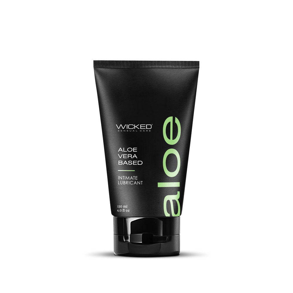 Wicked ALOE - Aloe Vera Based Lubricant - 120 ml Tube - Silk and Sin