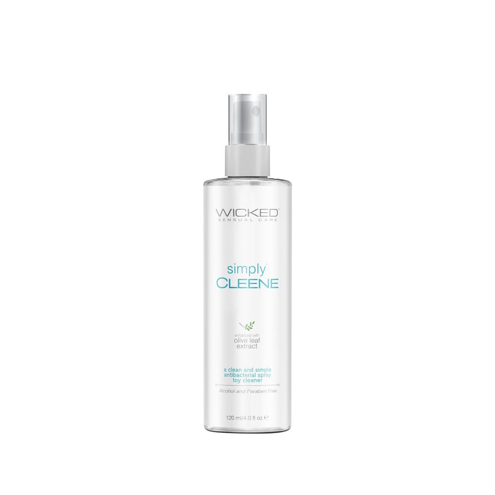 Wicked Simply Cleene - Unscented Antibacterial Toy Cleaner - 120 ml (4 oz) Bottle - Silk and Sin