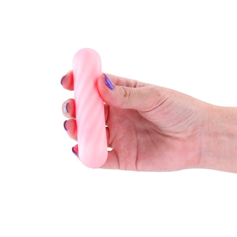 X & O's Crave - Light Pink - Light Pink 10.5 cm USB Rechargeable Bullet - Silk and Sin