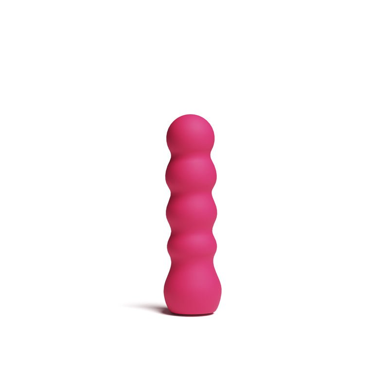 X & O's Embrace - Rose 9.9 cm USB Rechargeable Bullet - Silk and Sin