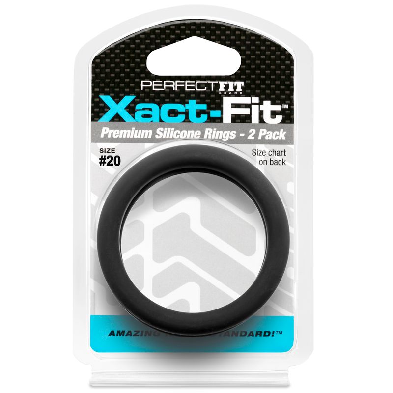 Xact-Fit 20 2in 2 Pk - Silk and Sin