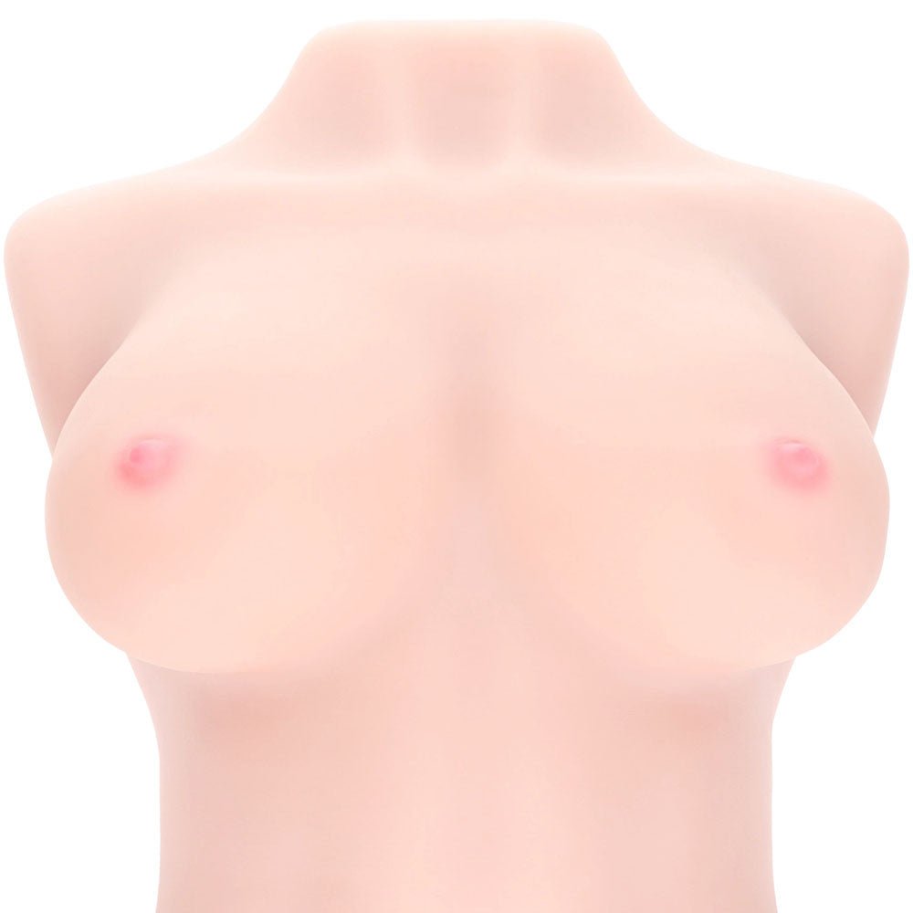 XKIN Bodyforms - Ava Monroe - Flesh Lifelike Torso Masturbator with Interchargeable Vagina Sleeves - Silk and Sin
