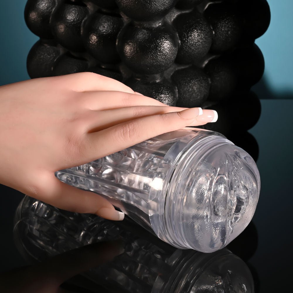 Zero Tolerance CASUAL ENCOUNTER - Clear Vagina Stroker - silkandsin