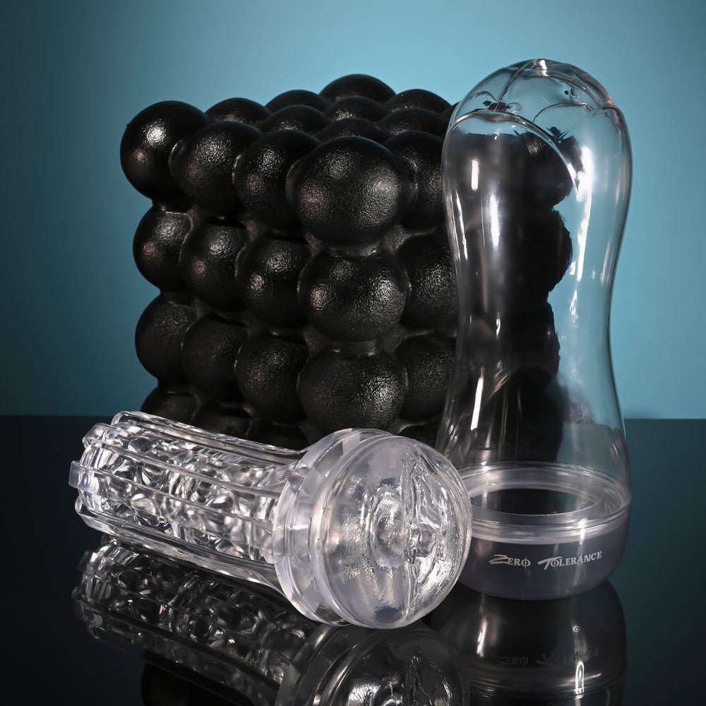 Zero Tolerance CASUAL ENCOUNTER - Clear Vagina Stroker - silkandsin