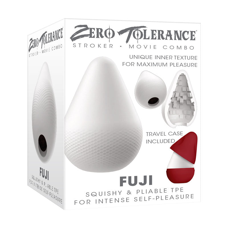 Zero Tolerance FUJI - White Mini Stroker Egg - silkandsin