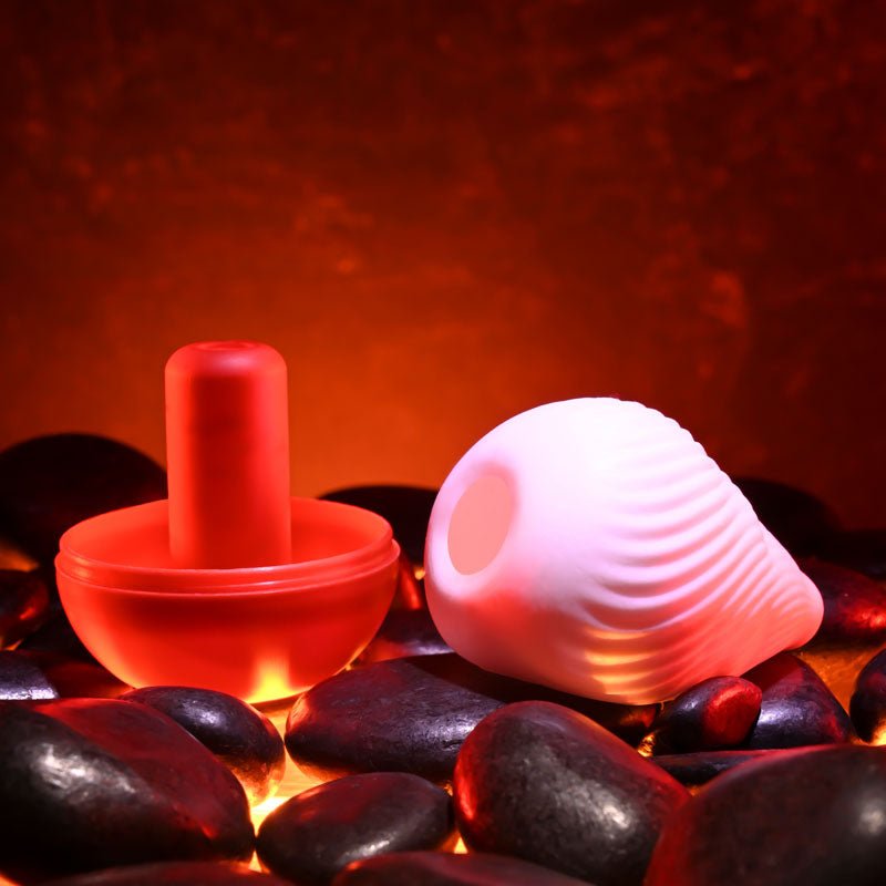 Zero Tolerance KILAUEA - White Mini Stroker Egg - silkandsin