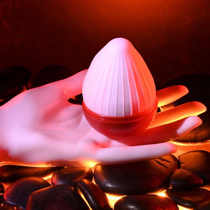 Zero Tolerance KRAKATOA - White Mini Stroker Egg - silkandsin