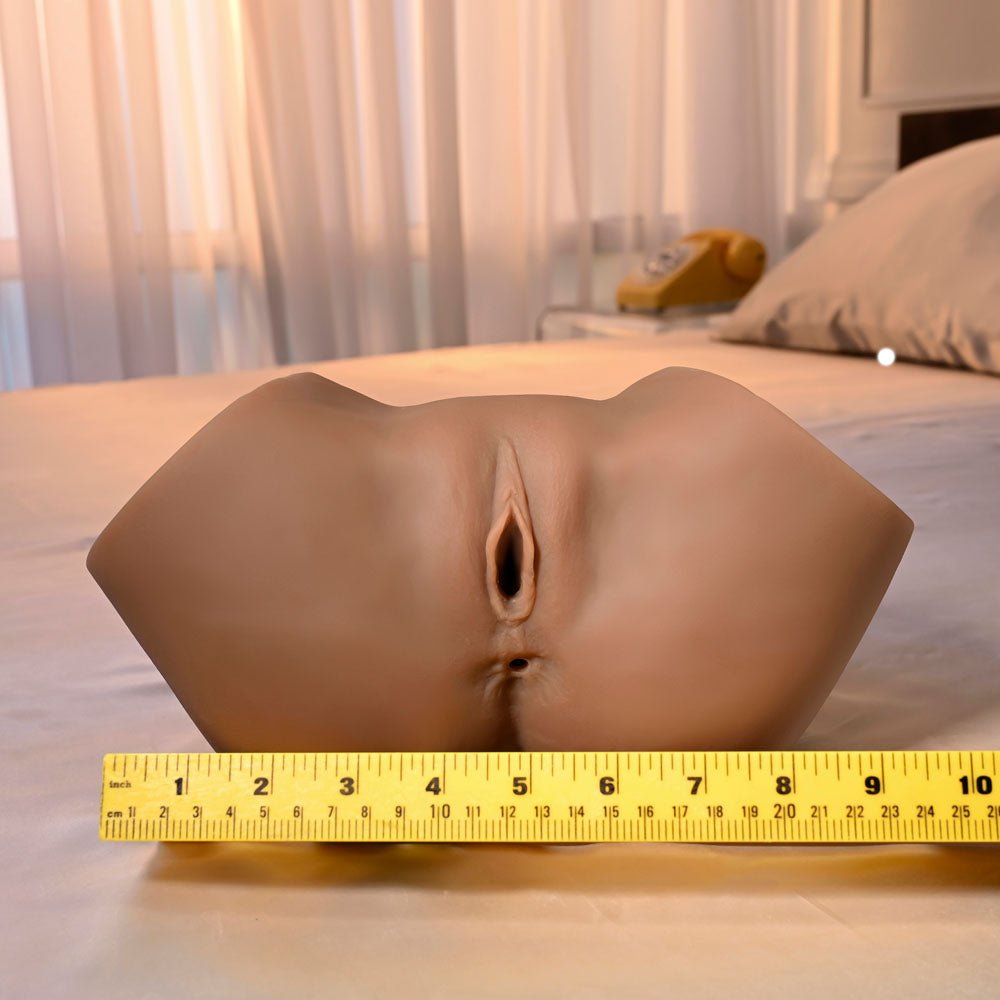 Zero Tolerance SQUIRT FOR ME CHANELL HEART - Brown USB Rechargeable Squirting Masturbator - Silk and Sin