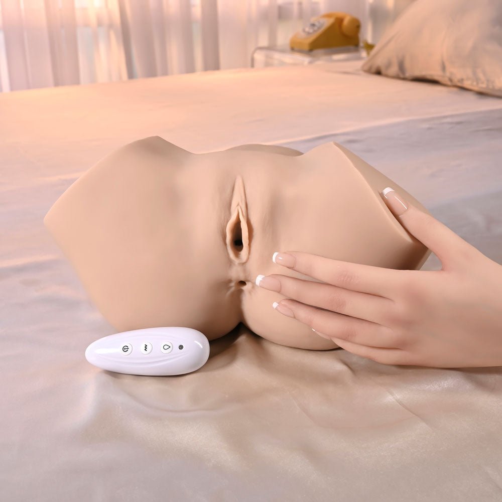 Zero Tolerance SQUIRT FOR ME SASHA GREY - Flesh USB Rechargeable Realistic Squirting Masturbator - Silk and Sin