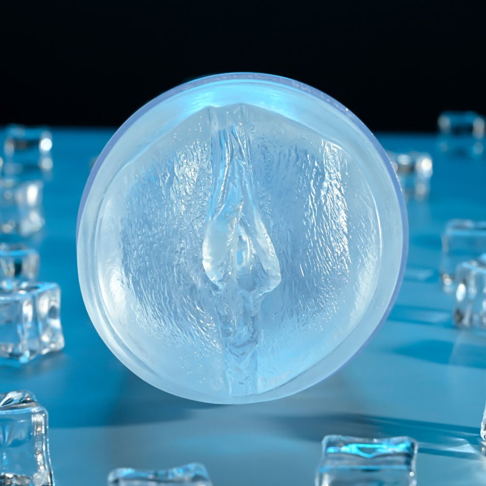 Zero Tolerance THE CLEAR CHOICE - Clear 21 cm Vagina Stroker - silkandsin