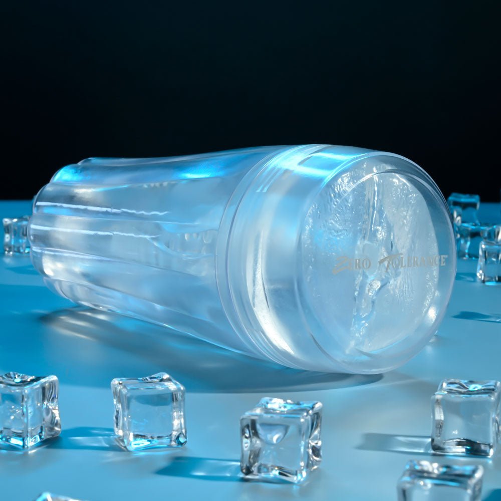 Zero Tolerance THE CLEAR CHOICE - Clear 21 cm Vagina Stroker - silkandsin