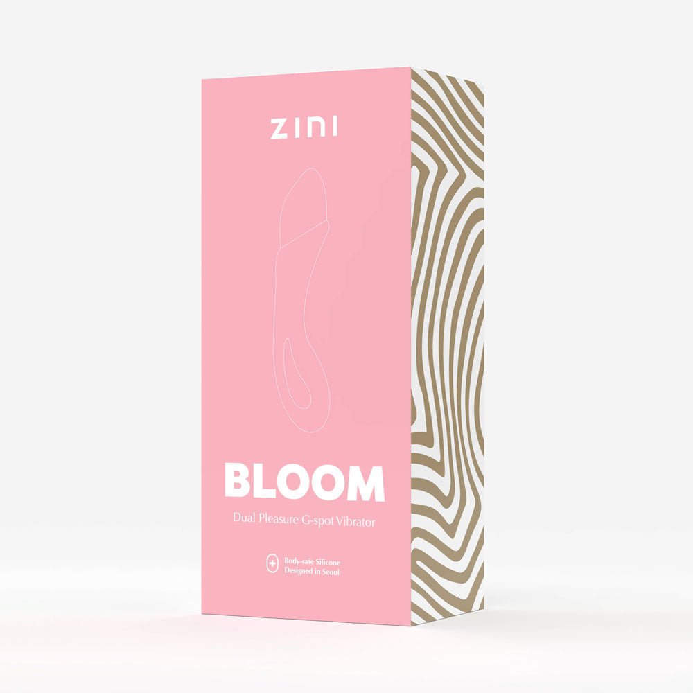 Zini Bloom - Cherry Blossom 18.2 cm USB Rechargeable Vibrator - silkandsin