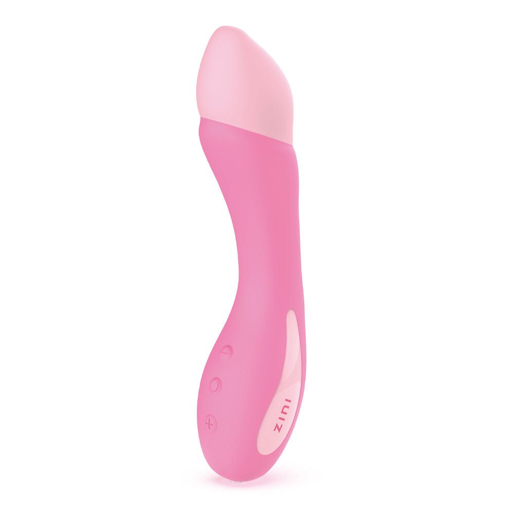 Zini Bloom - Cherry Blossom 18.2 cm USB Rechargeable Vibrator - silkandsin