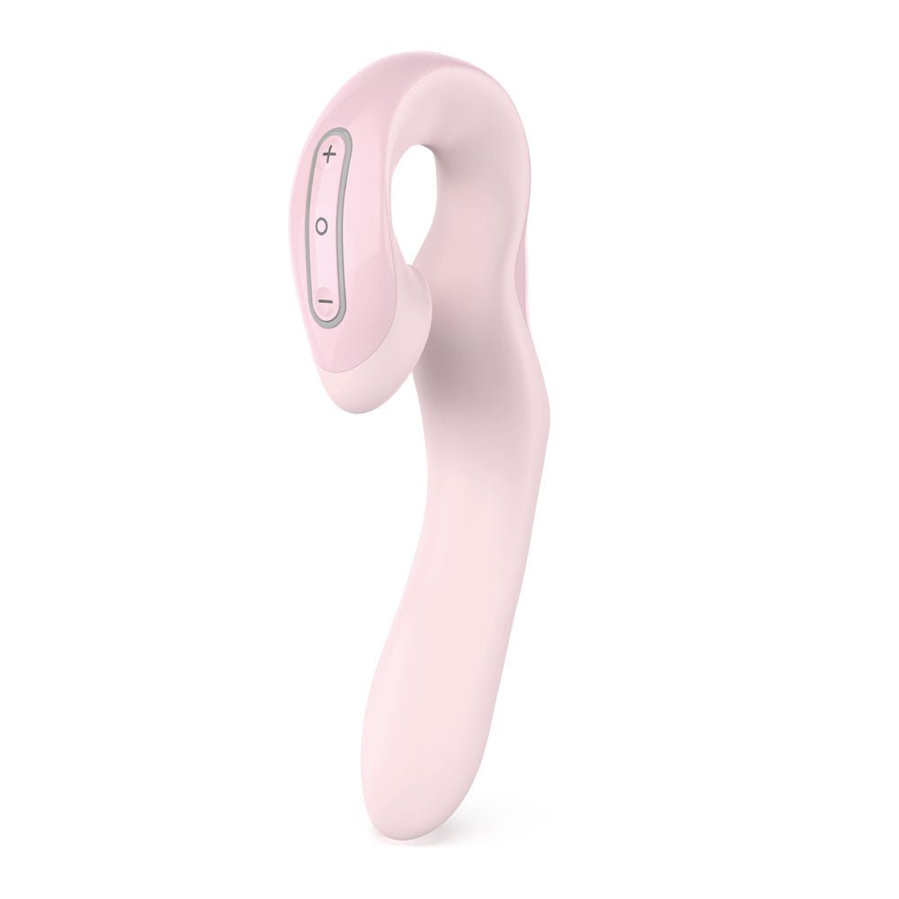 Zini Roae - Pink - Pink 19.5 cm USB Rechargeable Vibrator - silkandsin