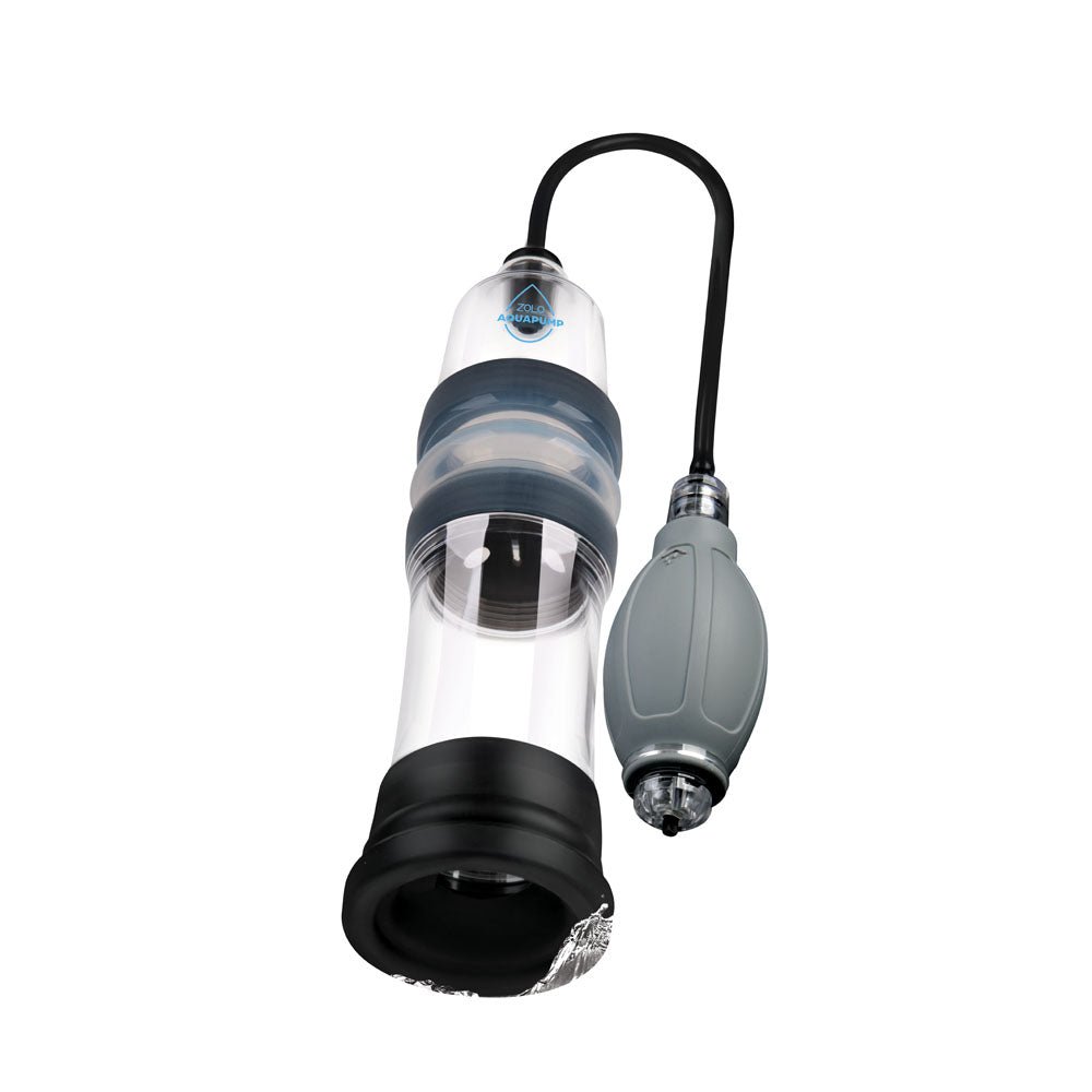 Zolo Aquapump Compact - Clear Water Penis Pump - silkandsin