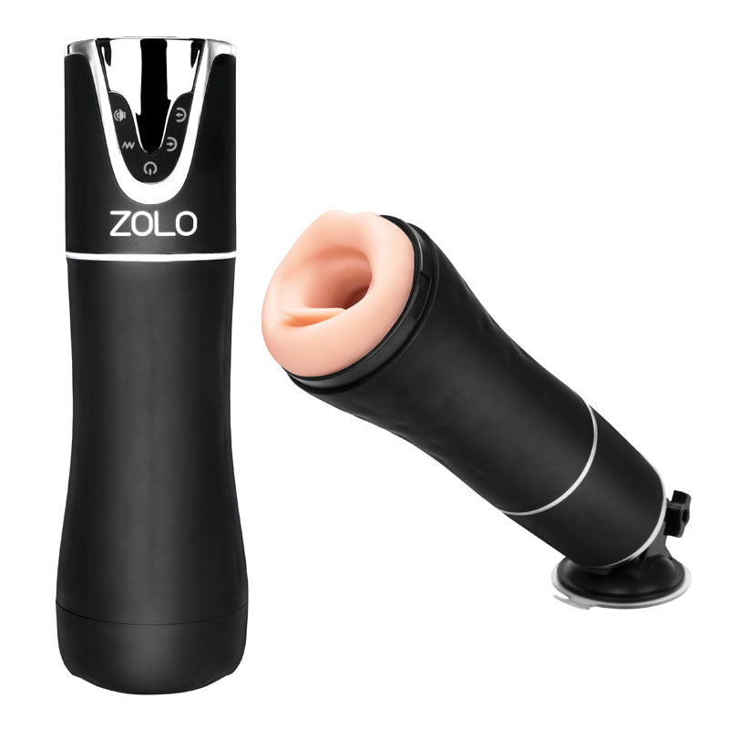Zolo Automatic Blowjob - USB Rechargeable Auto Masturbator - silkandsin
