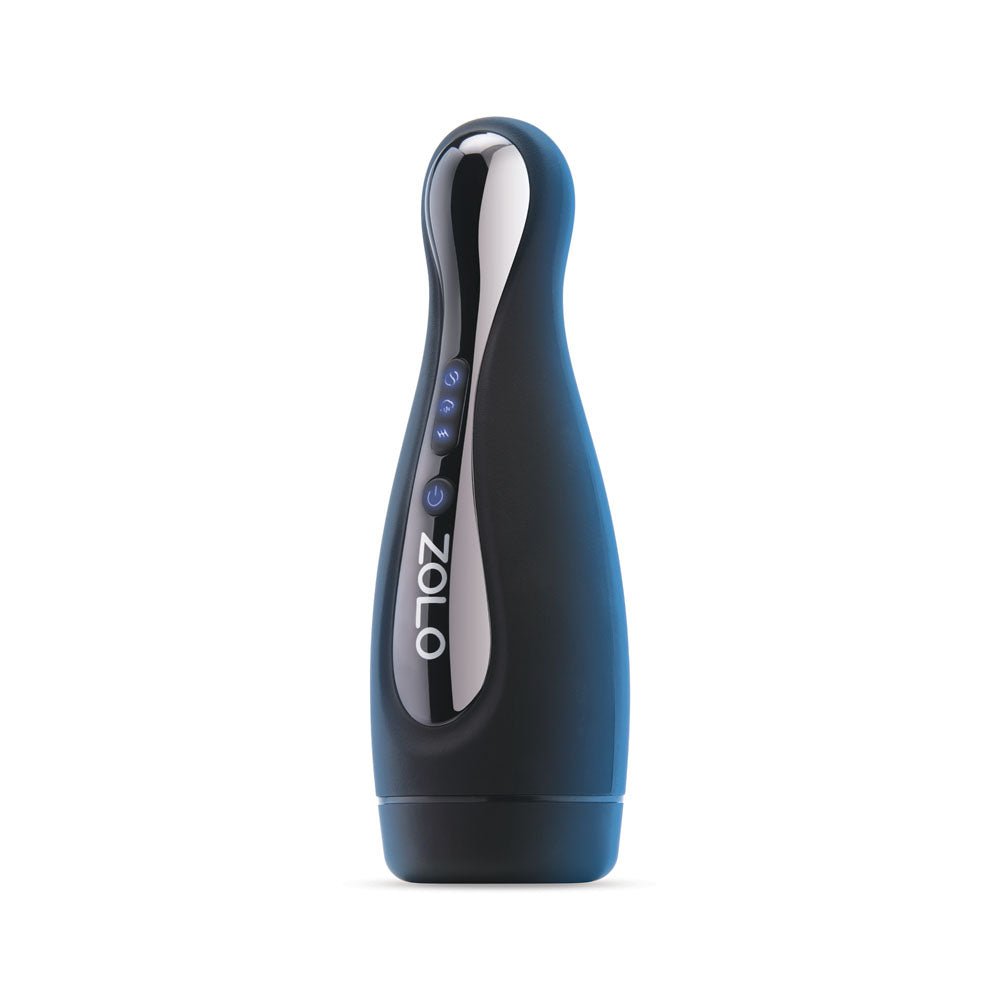 Zolo Blowpin - Flesh USB Rechargeable Auto Sucking and Vibrating Masturbator - silkandsin