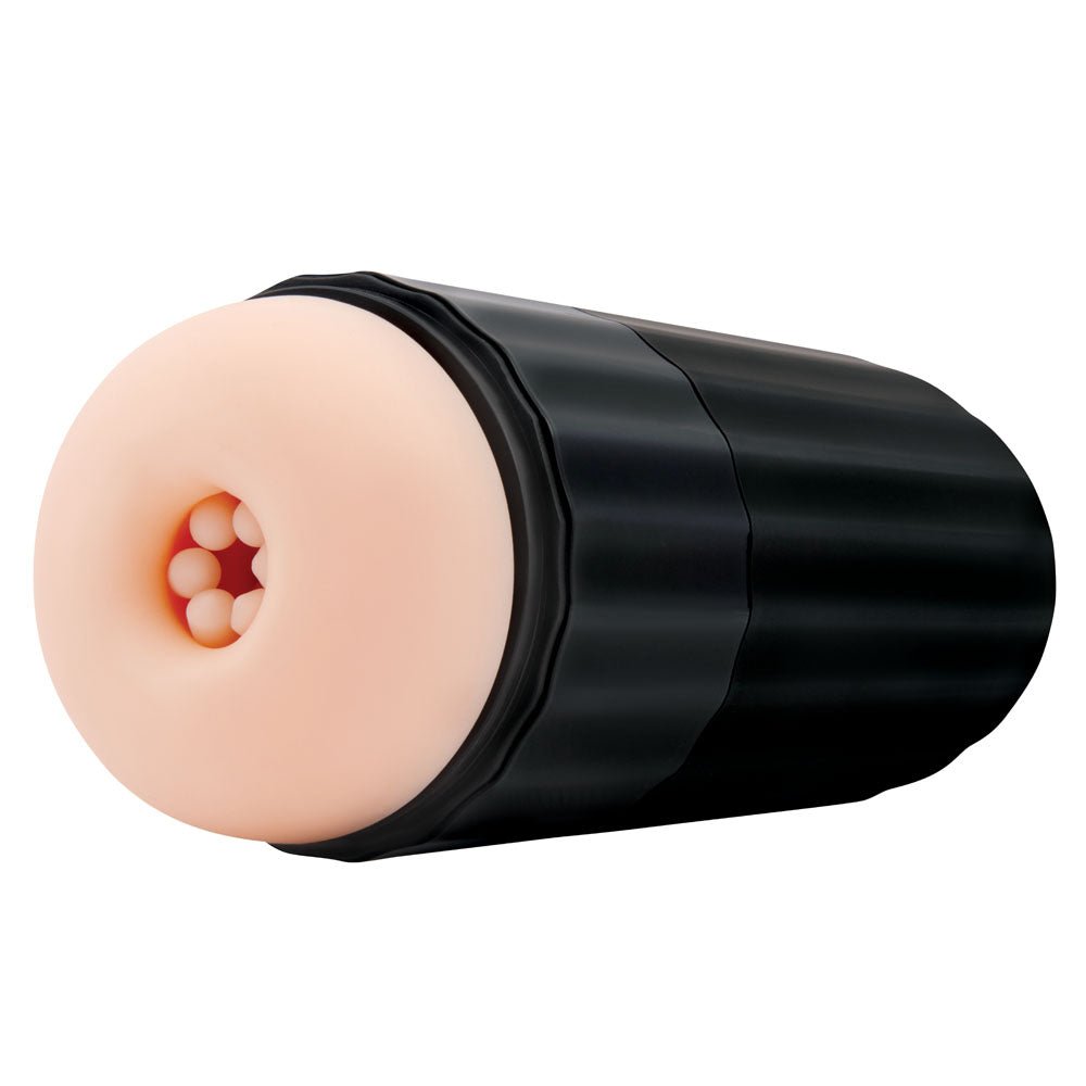 Zolo Jerkmaster - USB Rechargeable Stroking & Sucking Masturbator - silkandsin